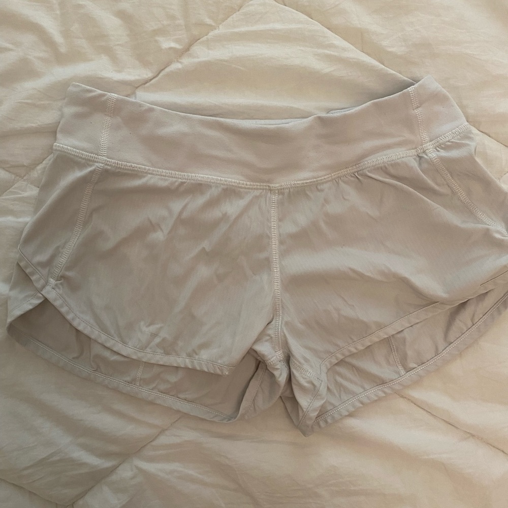 white ivivva shorts size 14